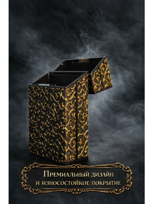 Портсигар, черный, фото 5