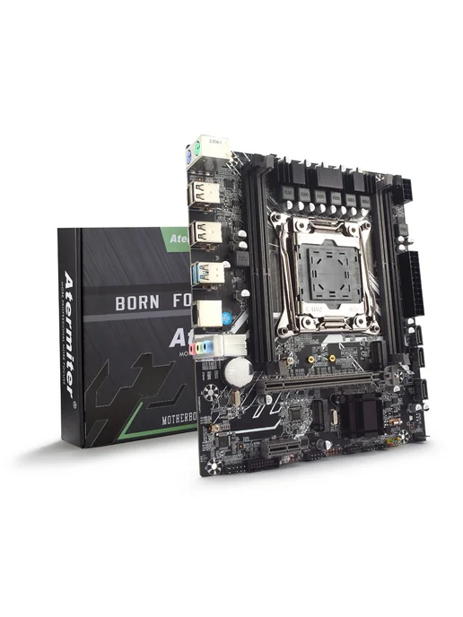 Atermiter X99 Материнская плата с процессором E5 2680v4 комплект 16Gb, 32 ГБ, фото 3