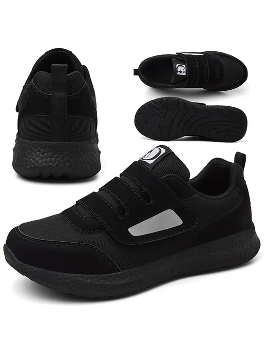 Диабетические тапки Slip-On ортопедические не скользящие для, черный, фото 8