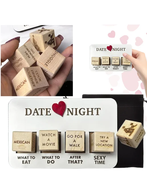 After Dark Dice Kit для Men Women + мешок, вариант, фото 2