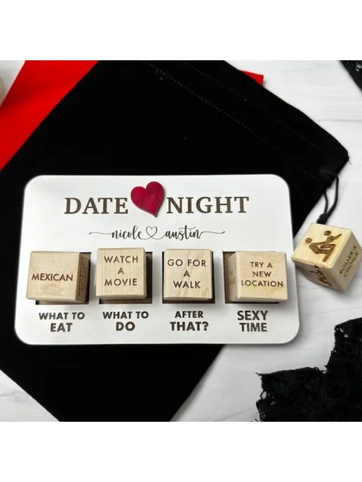 After Dark Dice Kit для Men Women + мешок, вариант, фото 5