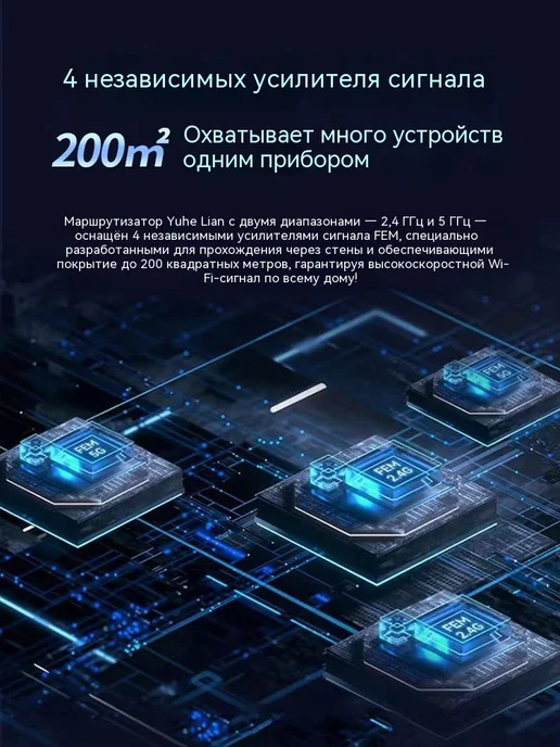 маршрутизатор Элемент по умолчанию Семь антенн, вариант, фото 3