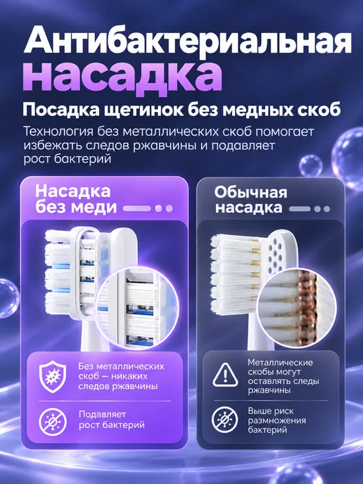 Xiaomi Звуковая электрическая зубная щетка T302, вариант, фото 7