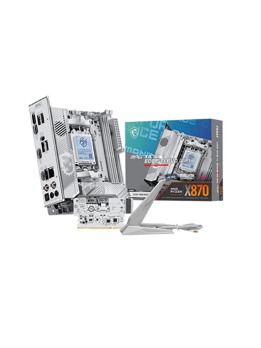 Материнская плата MPG X870I EDGE TI EVO WIFI AM5 AMD X870 M- MSI 772482307 купить в интернет‑магазине Wildberries