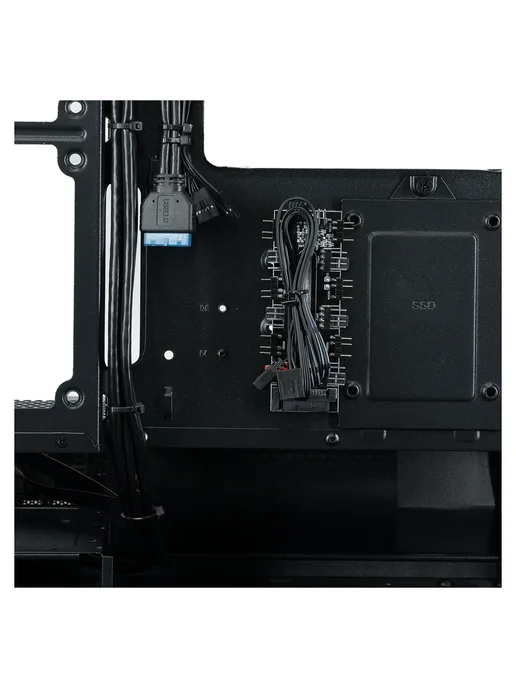 XASTRA Компьютерный корпус Q400M 5ARGB-C6-UC, черный, черный, фото 6