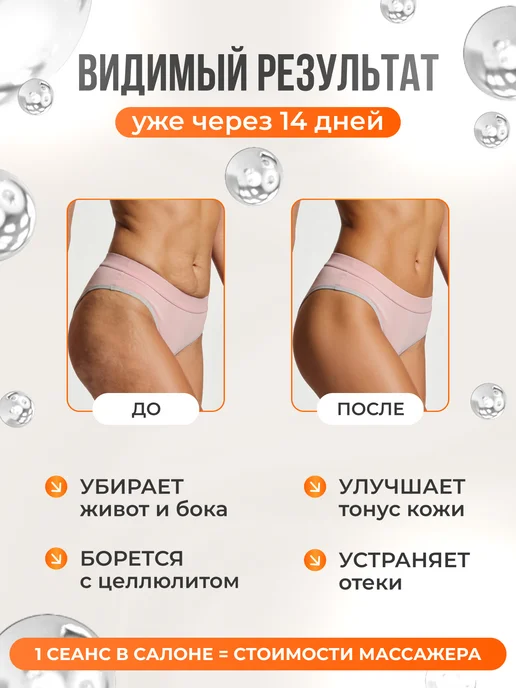 DA I KA Массажер для тела антицеллюлитный роликовый скалка, черный, фото 4