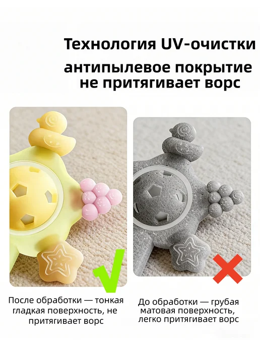 Ariabee Прорезыватель силиконовый, серый, фото 7