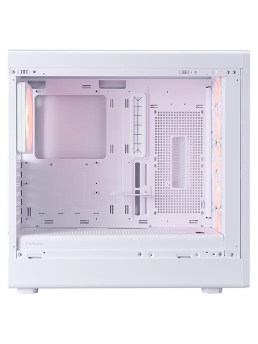 1stPlayer Компьютерный корпус AU8 ARGB, черный, белый, фото 4