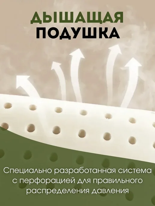 Подушка ортопедическая туристическая с эффектом памяти, коричневый, фото 6