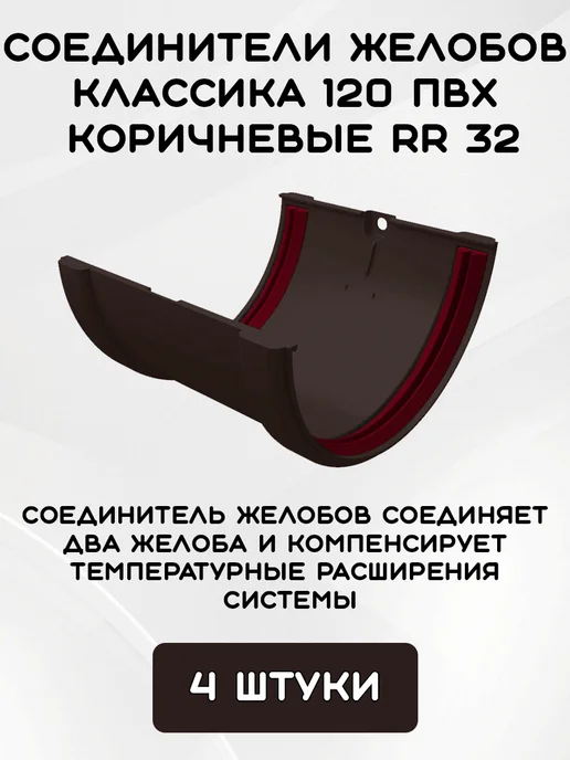 Grand Line Комплект желобов на 3 метра RR 32, 7 м, фото 5