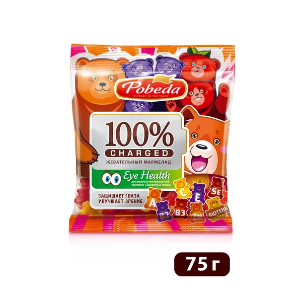 Мармелад жевательный "Чаржед" "Здоровые глаза", 75г