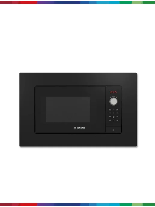 BOSCH Микроволновая печь встраиваемая BEL653MB3, черный, фото 2