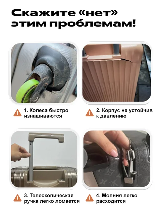 Vallsero Комплект чемоданов LG1, ABS,Набор чемоданов 5 в 1, черный, фото 8
