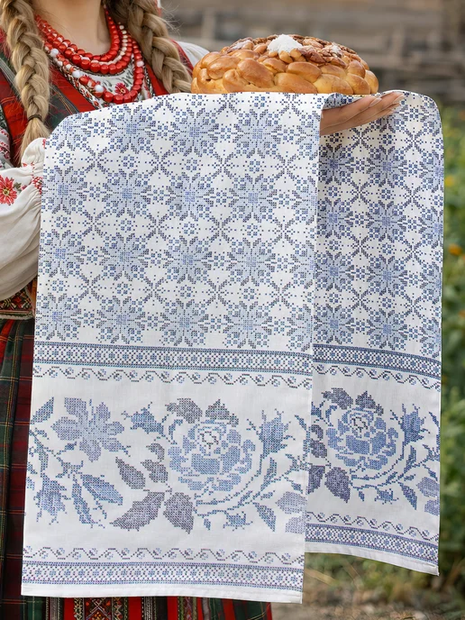 Текстильная коллекция Рушник 50х150 рогожка, 50x150, фото 2