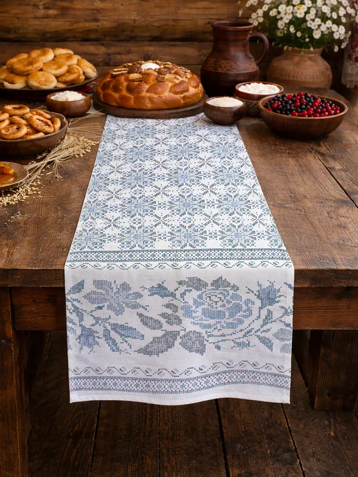Текстильная коллекция Рушник 50х150 рогожка, 50x150, фото 3