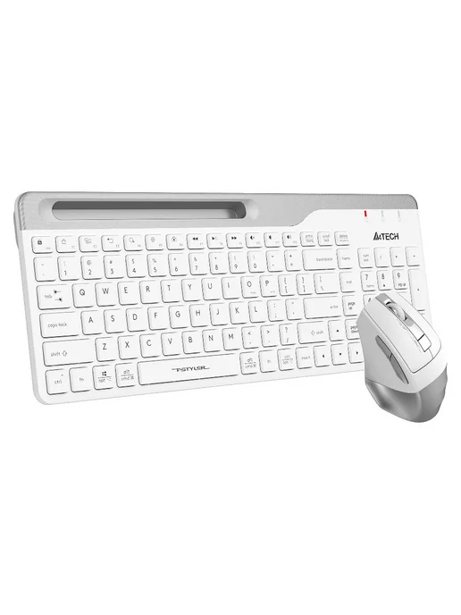 A4TECH Комплект беспроводной Fstyler FB2535C BT White Grey, белый, фото 2