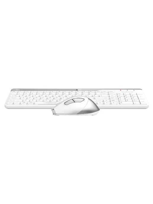 A4TECH Комплект беспроводной Fstyler FB2535C BT White Grey, белый, фото 4