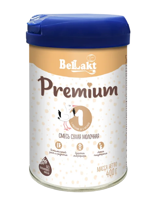 Беллакт Молочная смесь Bellakt Premium 1, 0-6 мес 400гр, 2 шт, 400 г, фото 2