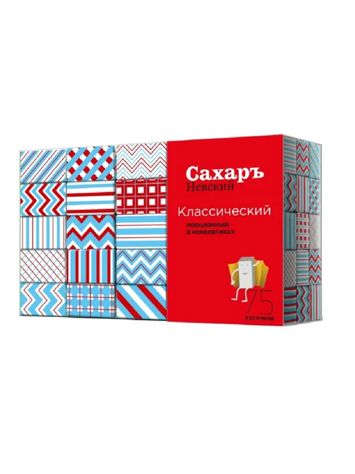 Сахаръ Невский Сахар порционный кусковой белый, 420 г, 420 г