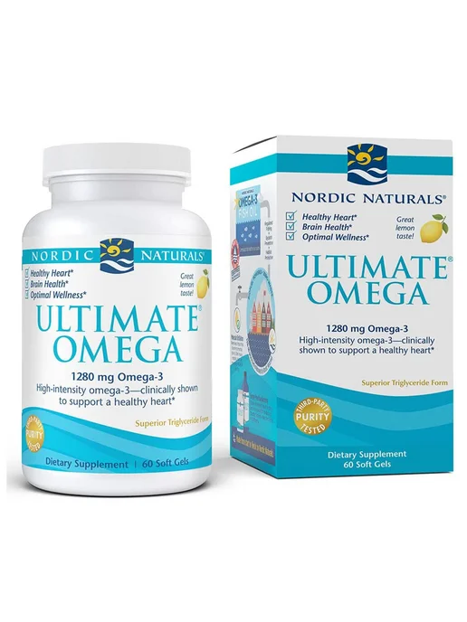 Carlson Labs Омега-3 1600 мг, 130 капсул, Nordic Naturals Омега-3 1280, фото 3