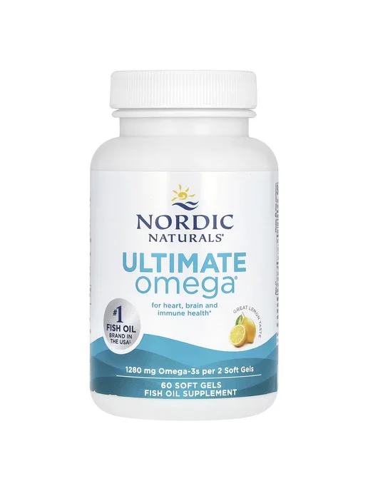 Carlson Labs Омега-3 1600 мг, 130 капсул, Nordic Naturals Омега-3 1280, фото 5