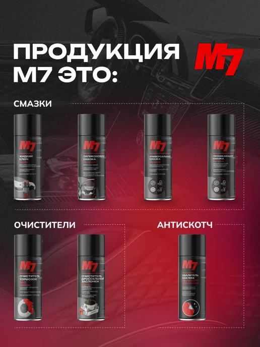 М7 Полироль для пластика автомобиля- Кофе 1000мл, 1 л, фото 8