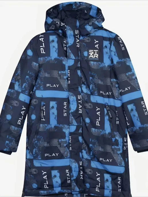 PlayToday Пальто зимнее, синий