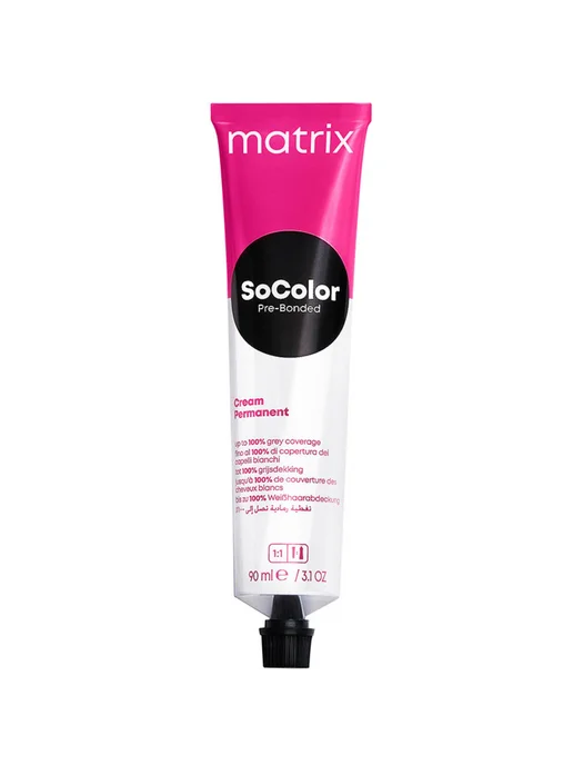 Matrix Краситель перманентный SoColor Pre-Bonded Extra 6N, желтый