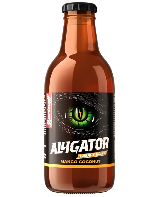 Barinoff Энергетик Alligator Манго Кокос 0,45 л, 250 мл, фото 5