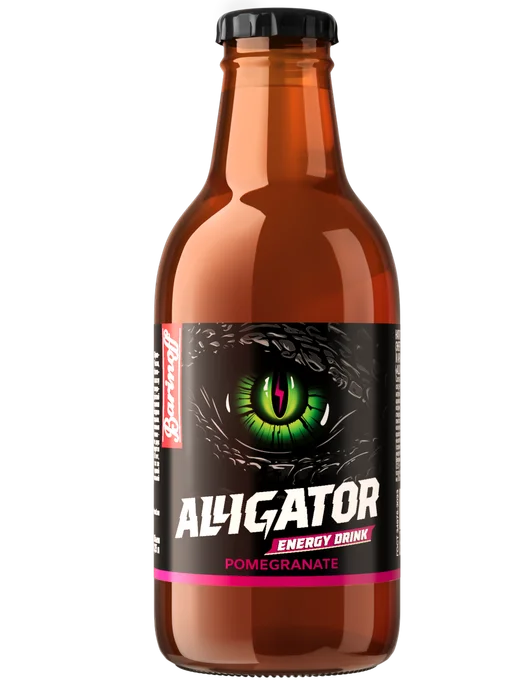 Barinoff Энергетик Alligator Ориджинал 0,45 л, 0,25 л, фото 5
