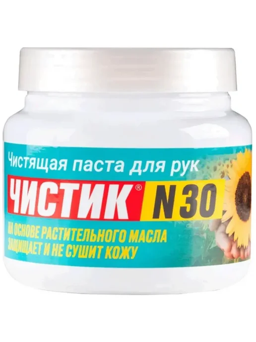 ВМПАВТО Средство для очистки рук Чистик № 30, 450 мл, банка, 450 мл