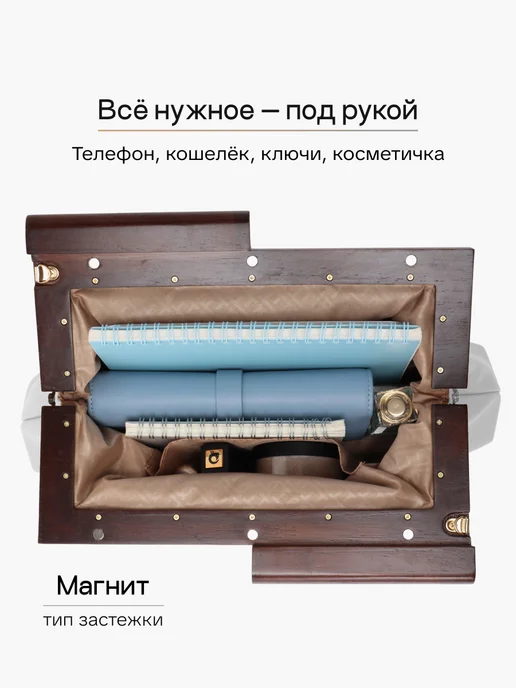 T.TACCARDI Сумка клатч на цепочке через плечо средняя, белый, фото 5