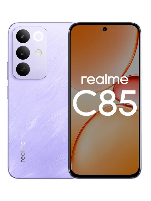 Смартфон realme Rmx5566 8/256 ГБ, фиолетовый, фото 2