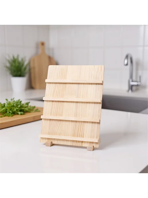 Подставка для ногтей и сережек Wood для Log 4 яруса, 2 шт, фото 8