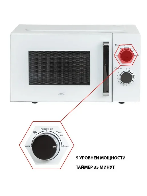 Econ Микроволновая печь свч 20 л, 700 Вт, 20 л, 700 Вт, фото 4