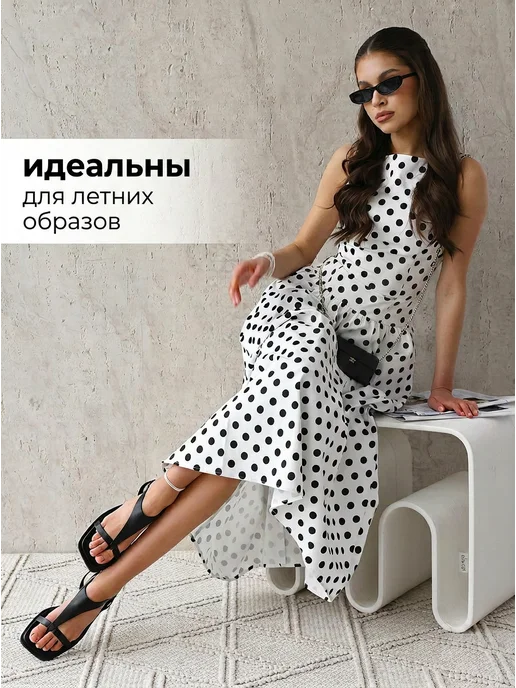 BRASHOOZ Сандалии летние, черный, фото 6