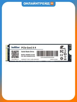 Indilinx SSD диск 4XN80S 512GB M.2 2280 PCIe 3.0 x4 IND-4XN80S512GX