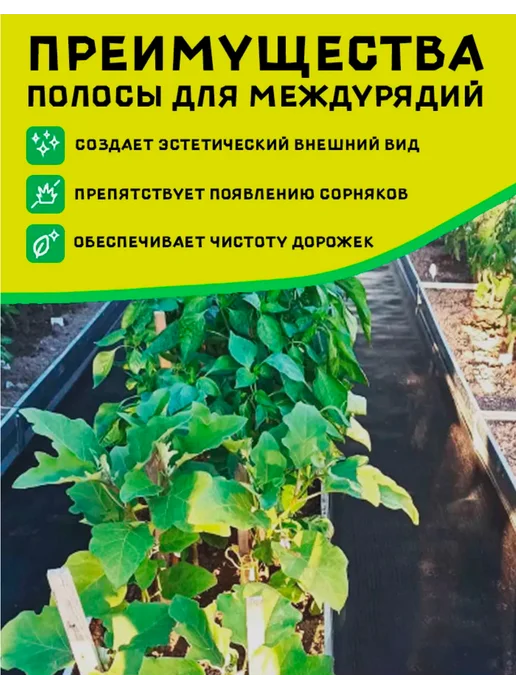 Дорожка садовая 320 на 60 см, черный, фото 2