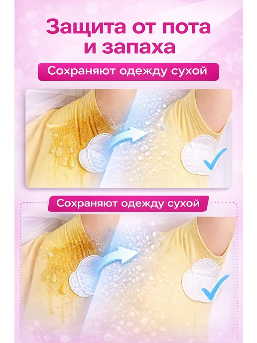 Вкладыши от пота, 12 шт, фото 2