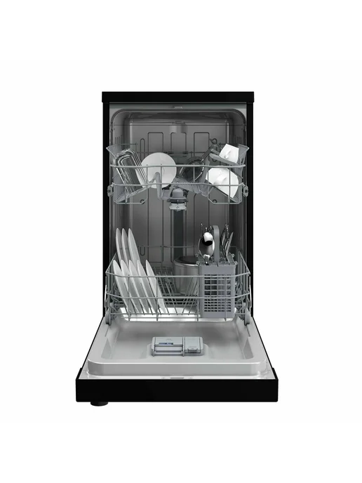 Indesit Посудомоечная машина DFS 1A50 B на 9 комплектов, черный, фото 3