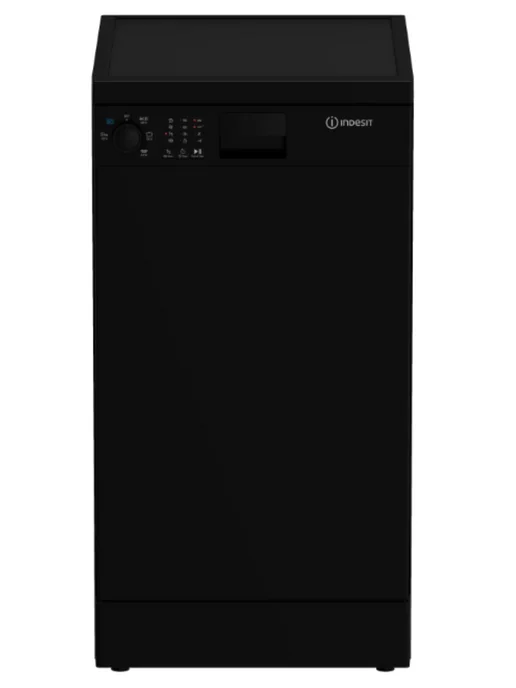 Indesit Посудомоечная машина DFS 1A50 B на 9 комплектов, черный, фото 5