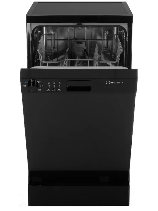 Indesit Посудомоечная машина DFS 1A50 B на 9 комплектов, черный, фото 6