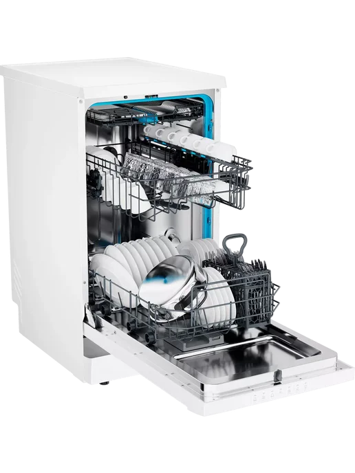 Haier Посудомоечная машина HDWE11-36WE4RU на 11 комплектов, белый, фото 5