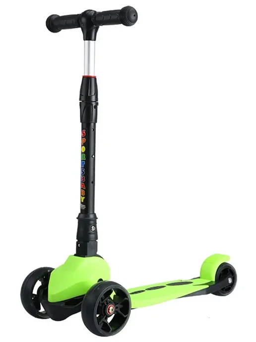 Sportsbaby Самокат MS-925 складной со светящимися, зеленый, фото 2