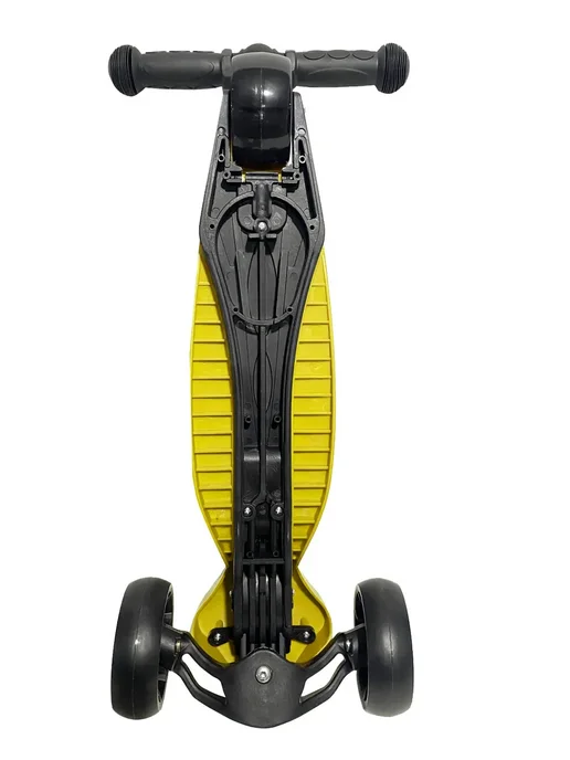 Sportsbaby Самокат MS-925 складной со светящимися, желтый, фото 5