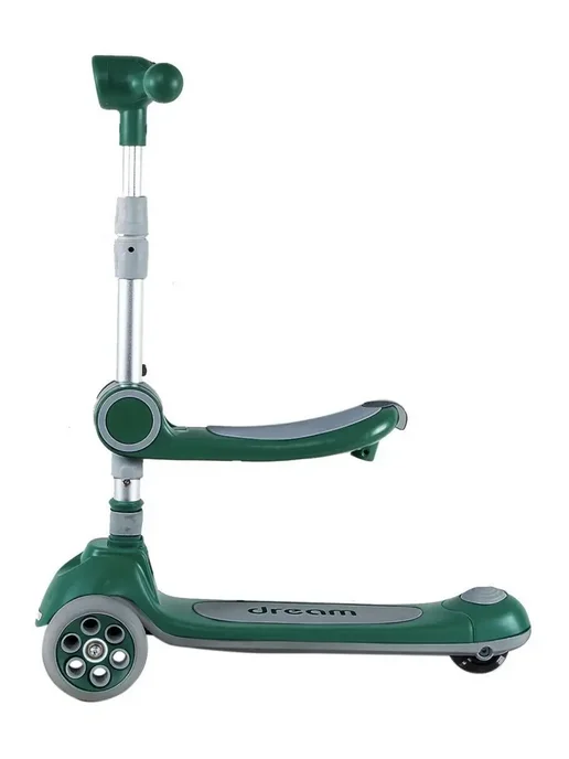 Sportsbaby Трехколесный самокат беговел MS-944 Dream, зеленый, фото 5