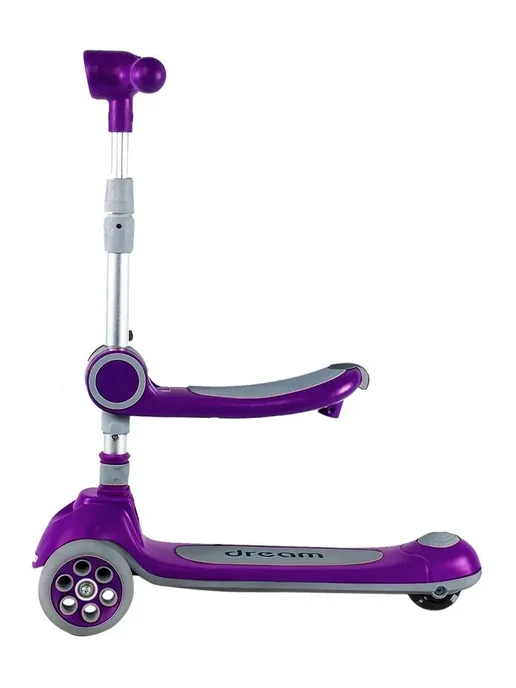 Sportsbaby Трехколесный самокат беговел MS-944 Dream, фиолетовый, фото 7