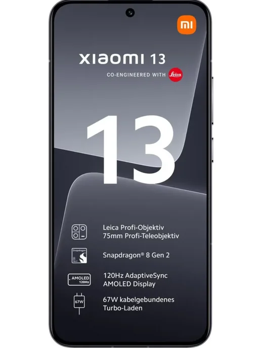 Смартфон Xiaomi 13 8/256 ГБ, черный, фото 3