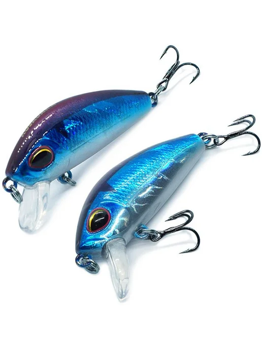 Kosadaka Воблер L-Minnow xs 45F плавающий 45мм 4.3г 0.0-0.5м цв BLU, 4,3 г, фото 2