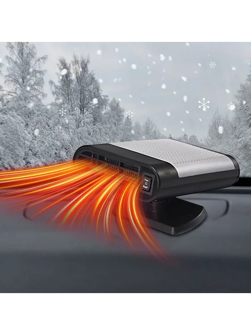 12V Автообогреватель вентилятор обдувка defogger для автомоб, вариант, фото 6